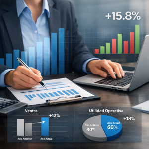 APLICACIÓN DE ANÁLISIS FINANCIERO HORIZONTAL - CASO PRÁCTICO