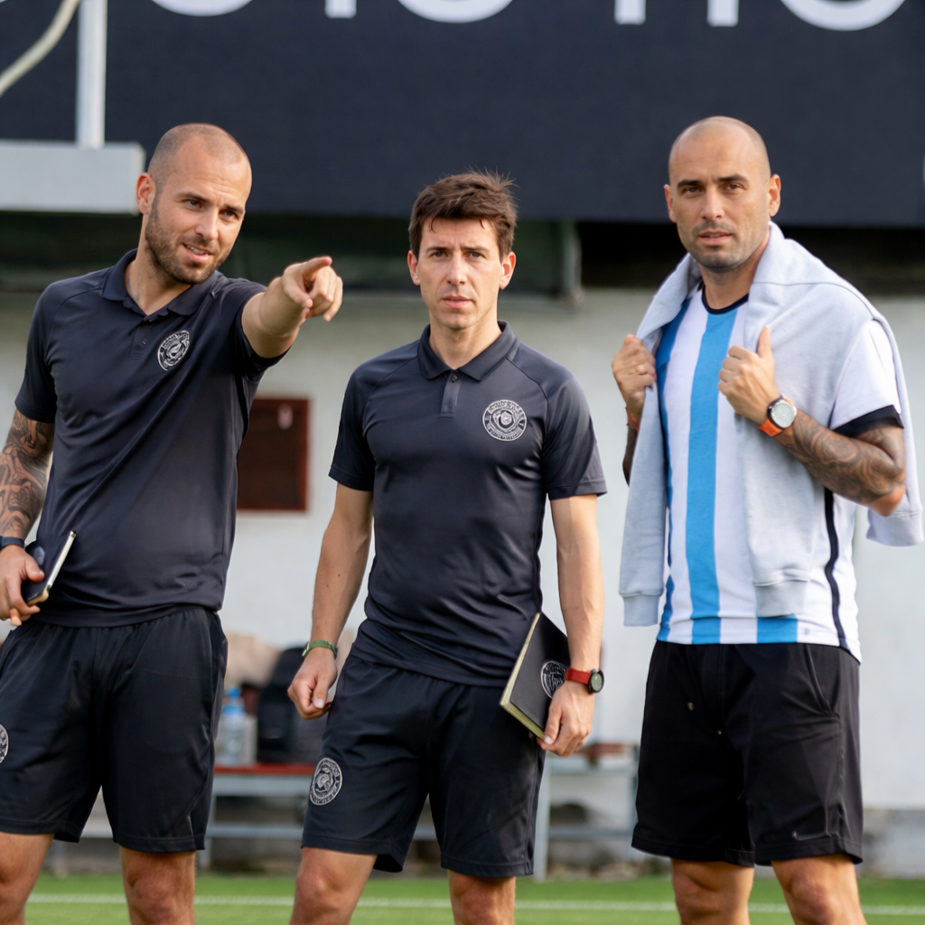 ENTRENADOR DE FÚTBOL PROFESIONAL