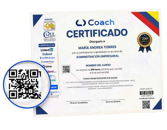 Certificado Oficial Coach Group