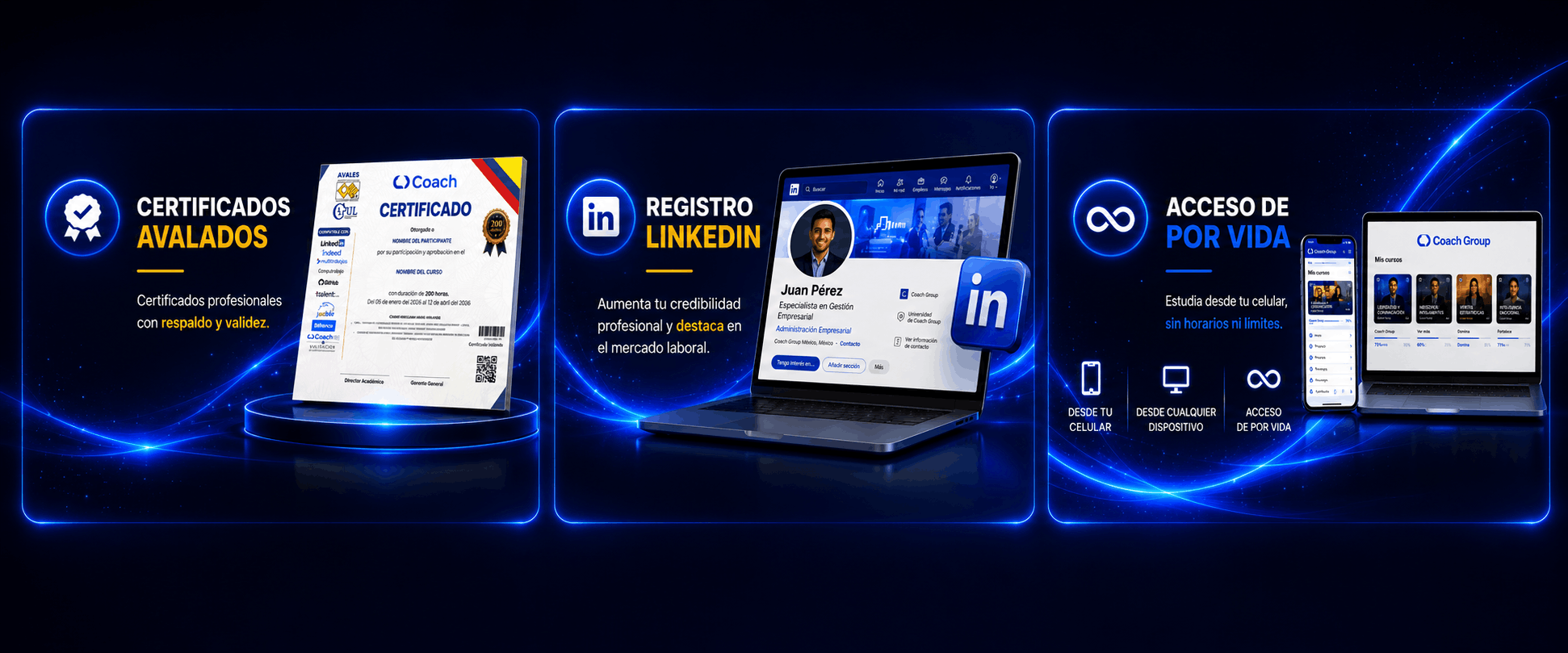 100% ONLINE - Estudia desde cualquier lugar y a tu propio ritmo. UN SOLO PAGO